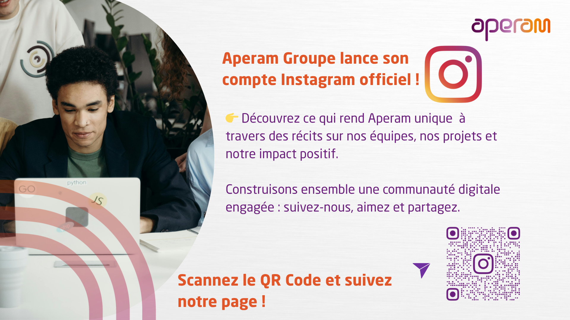 Aperam débarque sur Instagram !